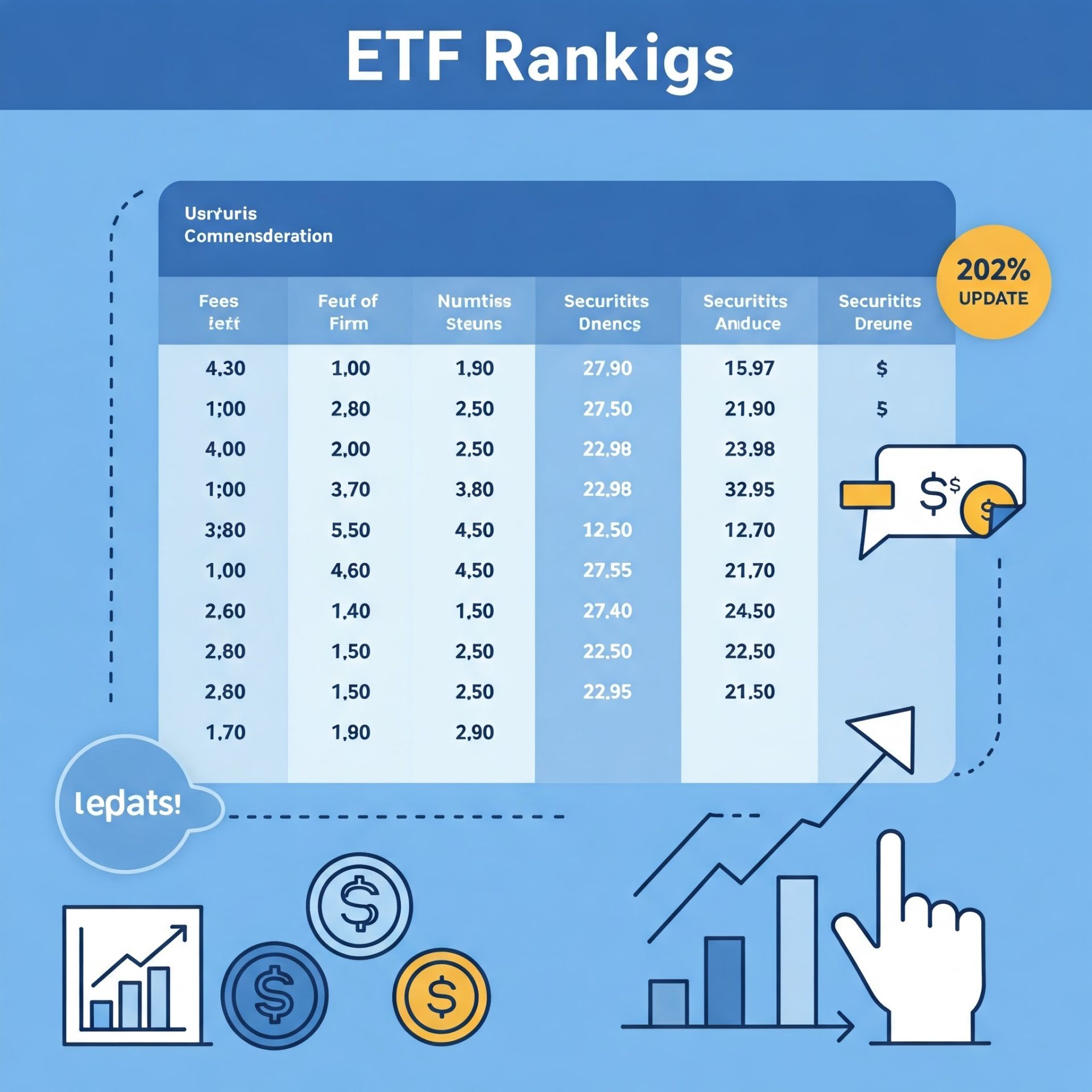 初心者におすすめのETFランキング 証券会社別に比較